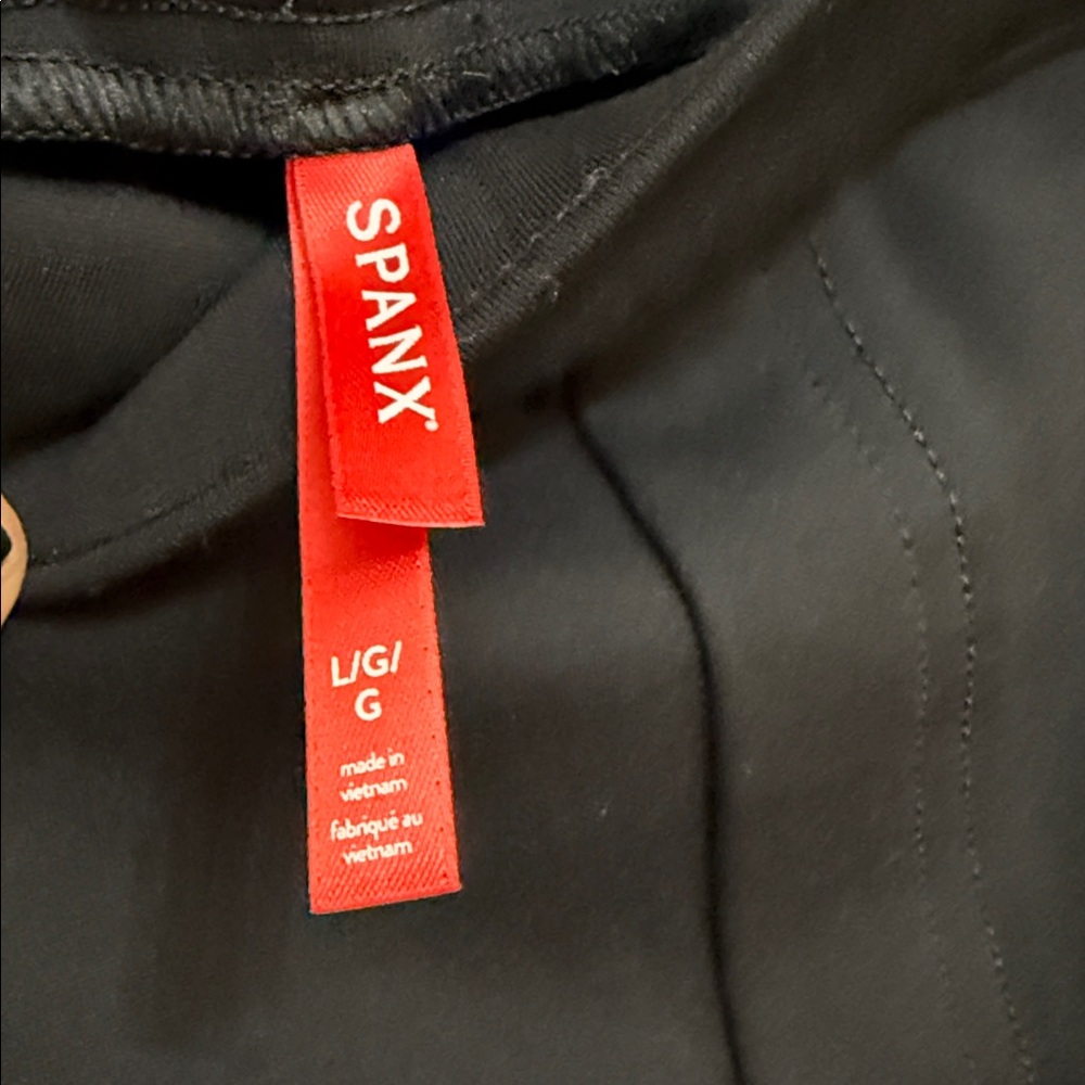 NWT Women's Spanx Black pbp slim straight pants size large - Picture 11 of 11